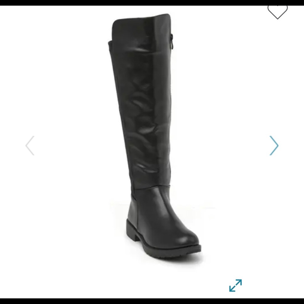 Black tall boots